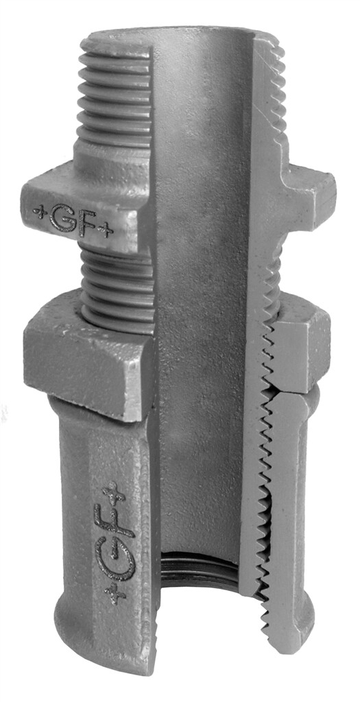 GF  535  nipple 1    " zinc-plated